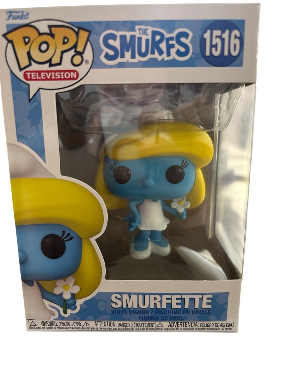 Funko Smurfette Pop! Vinyl Figure - Blue & Yellow